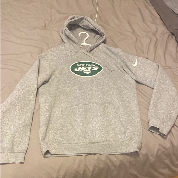 Nike New York Jets Gray Hoodie - Picture 1 of 4